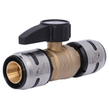 SharkBite EvoPEX 1 in. Brass Push-to-Connect Ball Valve