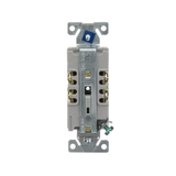 Eaton 20-Amp 125-volt Commercial Duplex Outlet, Light Almond