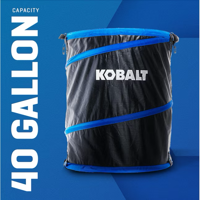 Soporte para bolsas de hojas y césped Kobalt de 25 x 21,65 pulgadas
