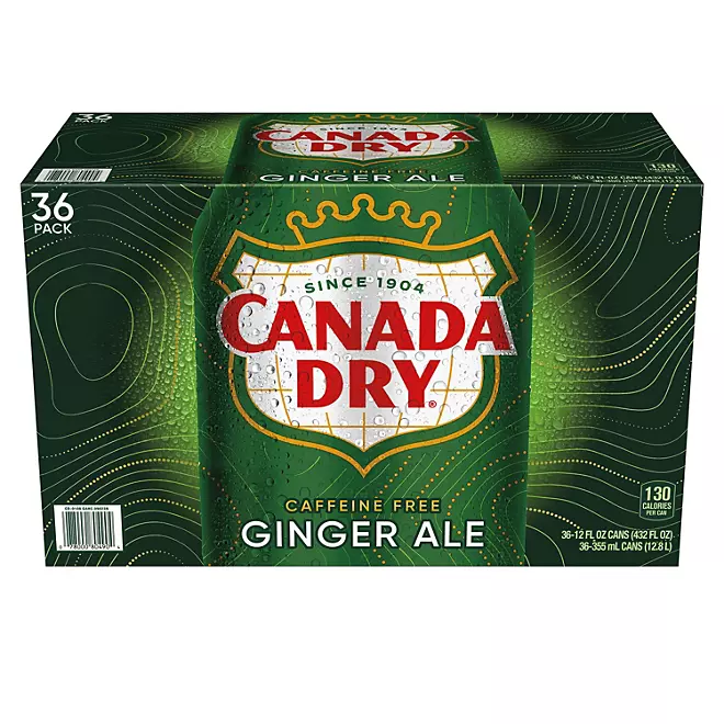 Canada Dry Ginger Ale Soda (12 oz. Dosen, 36 Packungen)