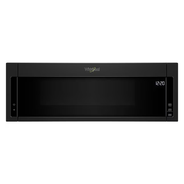 Whirlpool Low Profile 1.1-cu ft 1000-Watt Over-the-Range Microwave (Black)