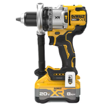 DEWALT XR 1/2-in 20-volt Max Variable Brushless Cordless Hammer Drill (1-Battery Included)