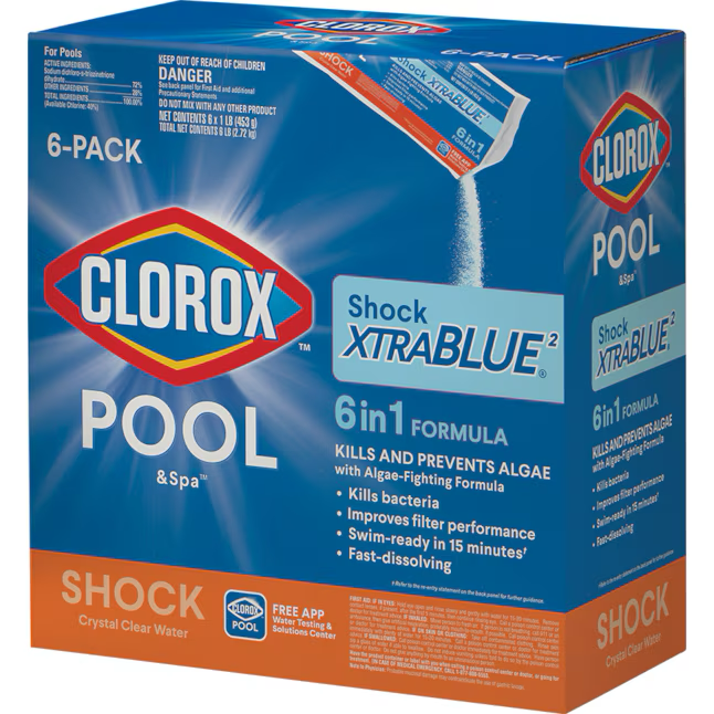 Clorox Pool&amp;Spa 6er-Pack 16 oz Pool Shock