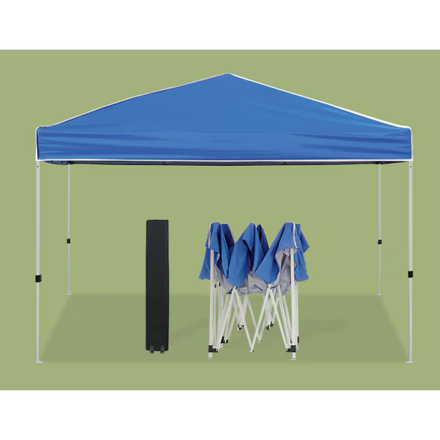 Z-Shade 12-ft x 12-ft Square White Pop-up Canopy