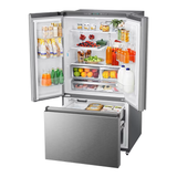 Hisense 26.6-cu ft French Door Refrigerator with Ice Maker and Water dispenser (Fingerprint Resistant Stainless Steel) ENERGY STAR