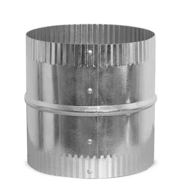 IMPERIAL 4-in Galvanized Steel Flexible Duct Connector