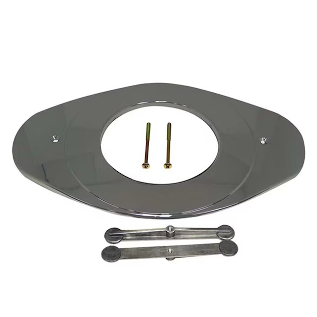 Danco Chrome 8.13-in Bathtub/Shower Deck Plate (8-in-ID)