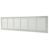 RELIABILT 30-in x 8-in Steel White Sidewall/Ceiling Grille