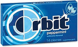 Wrigley PepperMint Orbit SugarFree Bubble Gum