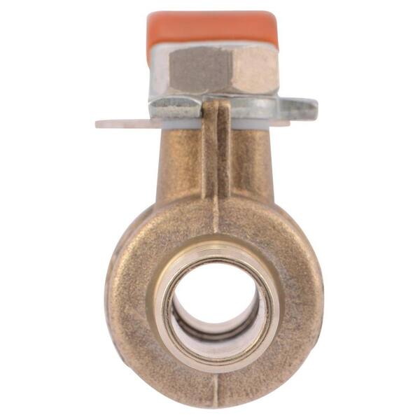 SharkBite 1/2 in. x 1/2 in. Brass Crimp Ball Valve