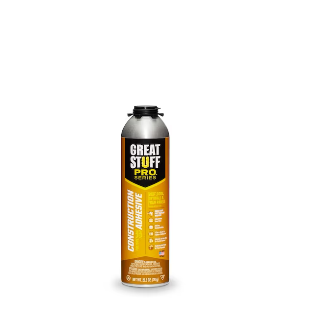 GREAT STUFF PRO Off-white Interior/Exterior Construction Adhesive (26.5-fl oz)