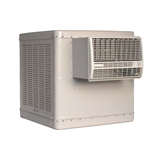 Essick Air 4200-CFM Enfriador evaporativo de ventana para exteriores de 2 velocidades para 1400 pies cuadrados (motor incluido)