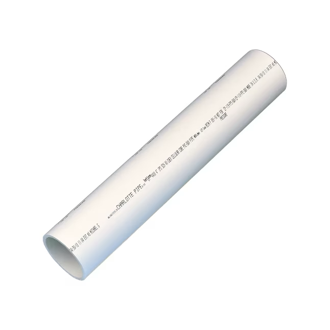 Charlotte Pipe 4-in x 2-ft PVC DWV Foam Core Pipe