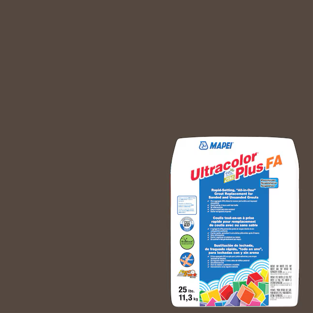 MAPEI Ultracolor Plus FA Chocolate n.° 5007 Lechada todo en uno (25 lb)