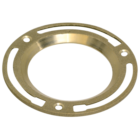 Eastman 4 in. Brass Closet Flange