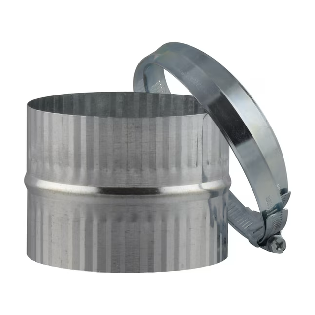 IMPERIAL 4-in Galvanized Steel Flexible Duct Connector