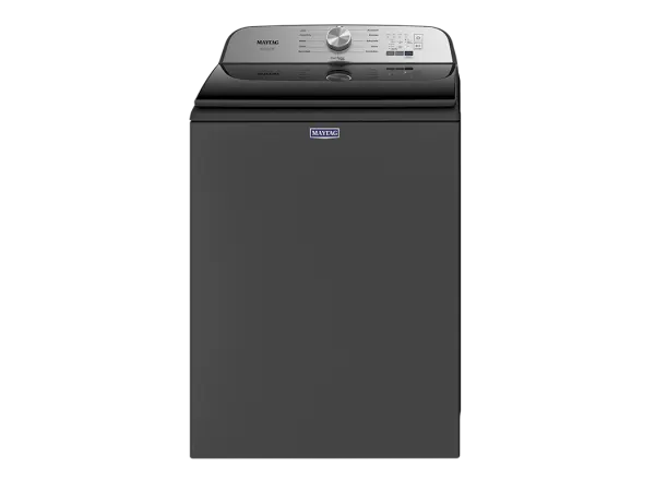 Maytag Pet Pro 4,7 Kubikfuß Toplader-Waschmaschine mit hocheffizientem Rührwerk (Volcano Black)