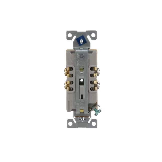 Eaton 15-Amp 125-volt Commercial Duplex Outlet, Ivory