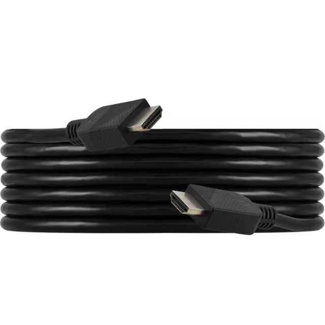 Cable HDMI a HDMI 4K Utilitech de 25 pies, color negro