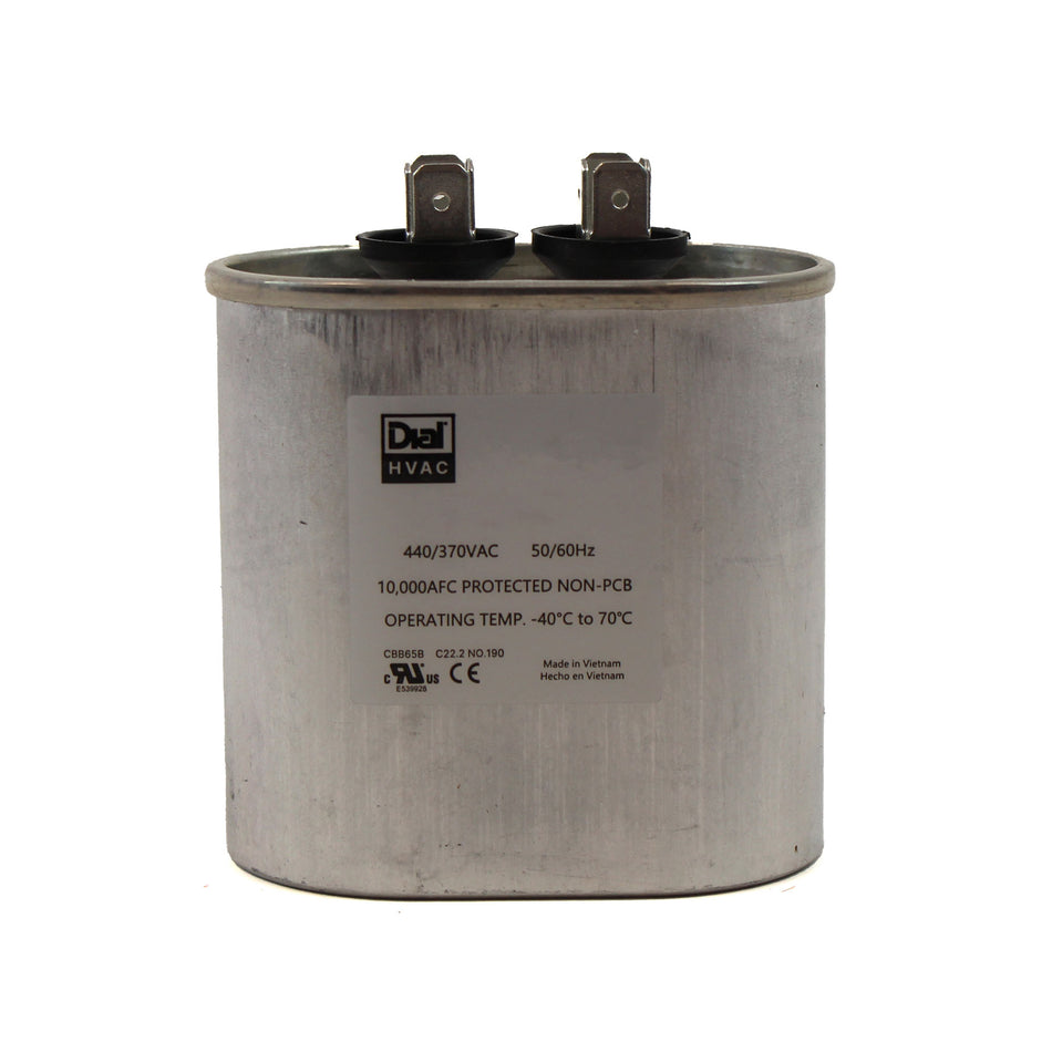 Dial 20μF Single Run Capacitor (Oval)