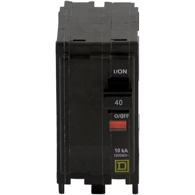 Square D QO 40-amp 2-Pole Standard Trip Circuit Breaker