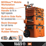 Klein Tools 12-in Orange Tool Box