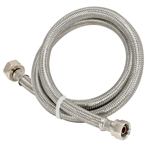 Eastman 1/2 in. Compression x 1/2 in. FIP x 36 in. Braided Faucet Connector