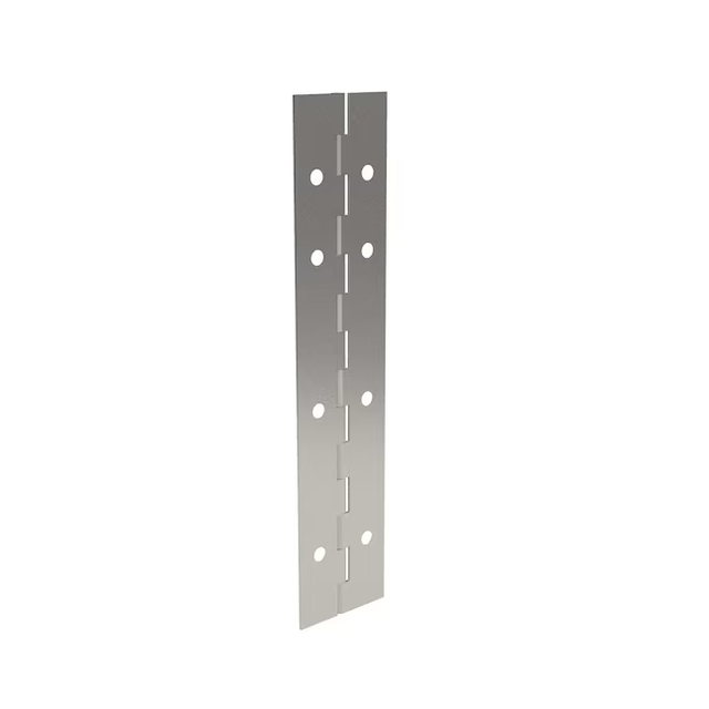 RELIABILT 72-in H x Square Satin Nickel Piano/Continuous Interior Door Hinge