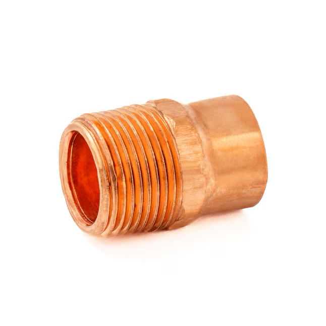 SABER SELECT 3/4-in SWT x 3/4-in MIP Copper Male Adapter