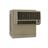 Essick Air 2800-CFM Enfriador evaporativo de ventana para exteriores de 2 velocidades para 600 pies cuadrados (motor incluido)