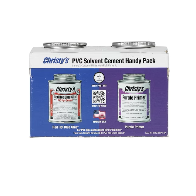 Christy's PVC Pipe Cement and Primer 8-fl oz PVC Cement and Primer