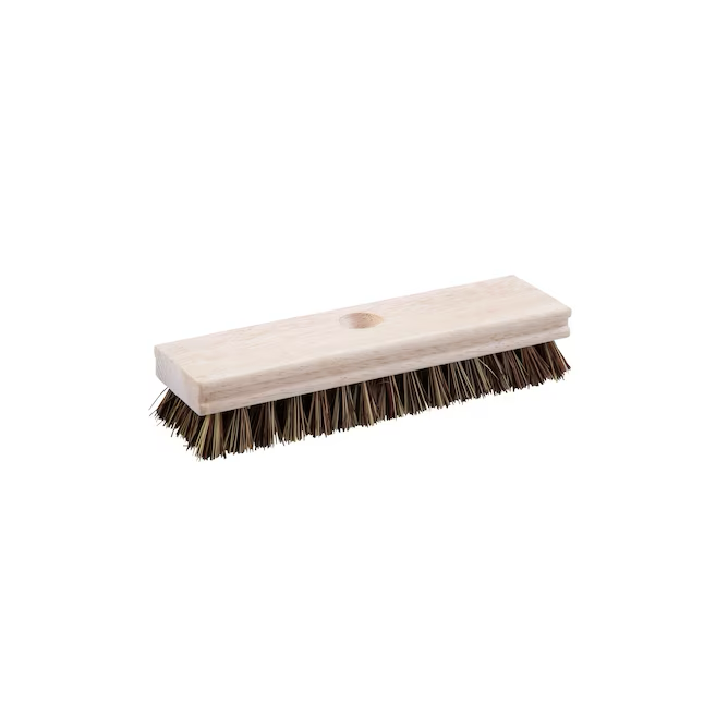 Project Source 9.5-in Palmyra Stiff Deck Brush