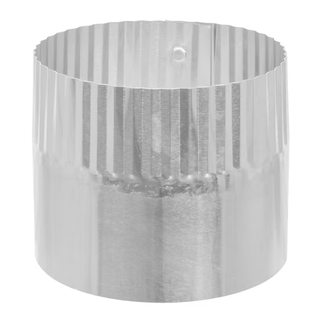 IMPERIAL 4-in Dia Aluminum Dryer Vent Extender