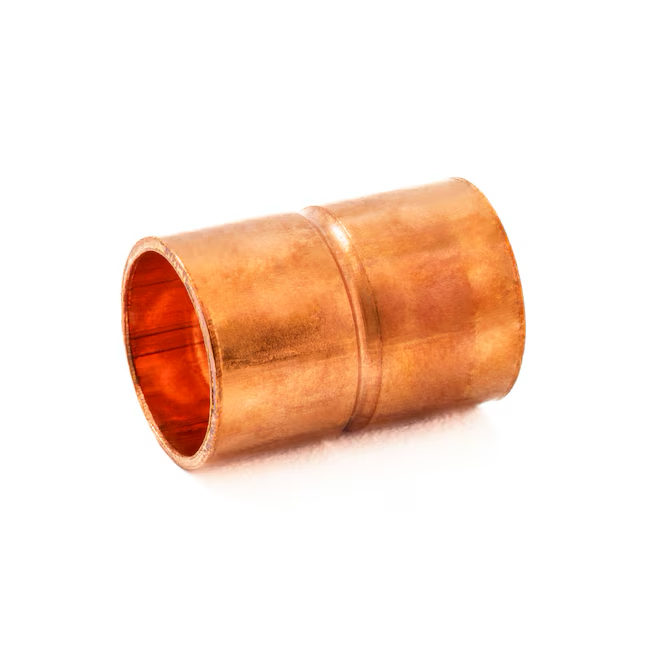 Streamline 3/8-in Copper Rolled-Stop Coupling