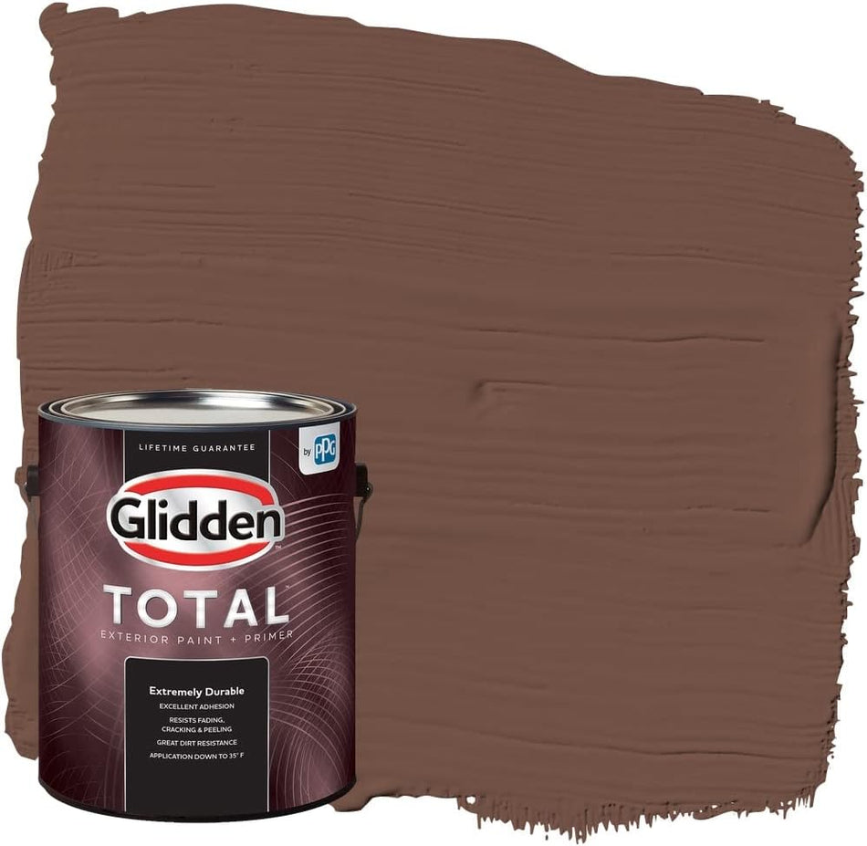 Glidden Total Exterior Paint & Primer Semi-Gloss, Bigfoot