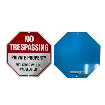 RELIABILT 12-in x 12-in Aluminum Do Not Enter Sign