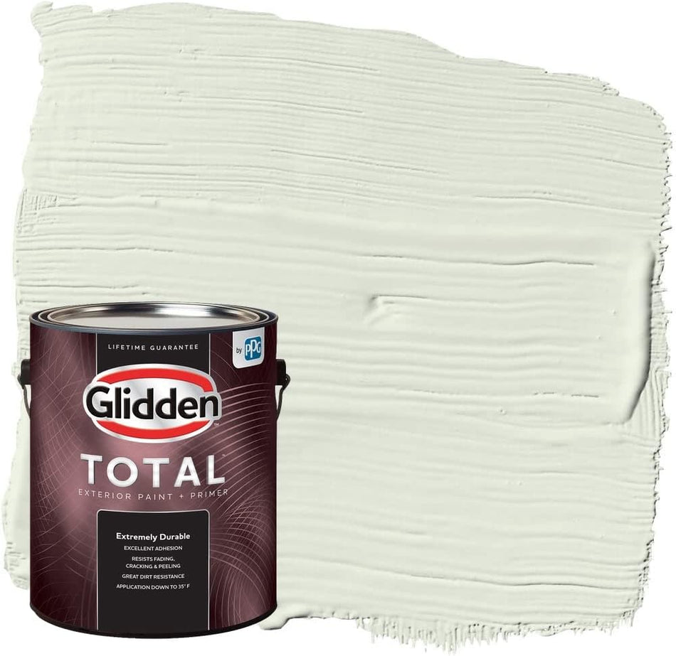 Glidden Total Außenfarbe und Grundierung, seidenmatt, Hauch von Limette