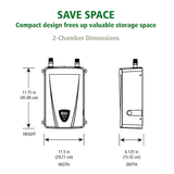 A.O. Smith Signature Series 240-Volt 18-KW 1.6-GPM Tankless Electric Water Heater