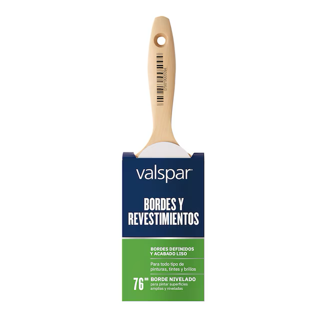 Valspar 3-in Reusable Polyester Flat Paint Brush (Wall Brush)