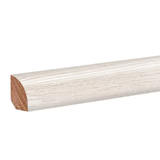 Project Source White or Wax 0.62-in T x 0.75-in W x 94.5-in L Laminate Wood Quarter Round