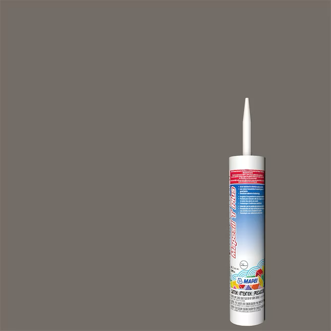 MAPEI Mapesil T Plus Masilla de silicona gris #5009 de 10.1 oz