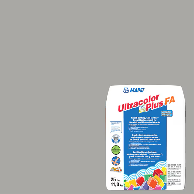 MAPEI Ultracolor Plus FA Silver #5027 All-in-one Grout (25-lb)