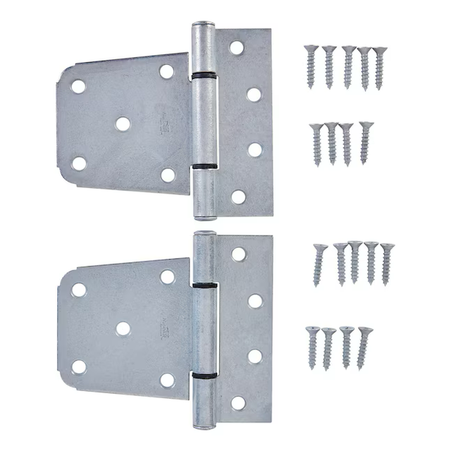 National Hardware 2-Pack 3-1/2-in Galvanized Gate Hinge