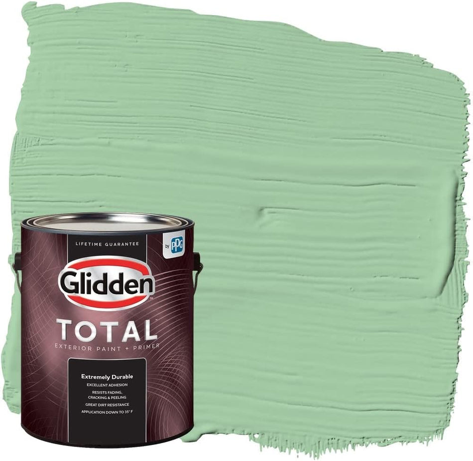 Glidden Total Exterior Paint &amp; Primer semibrillante, mercado francés