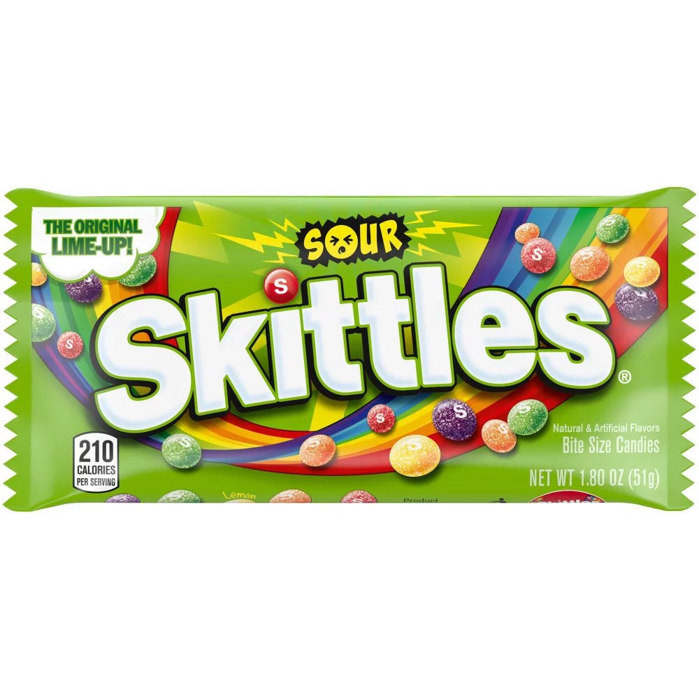 Skittles Sour Candy - Single (1.80oz)