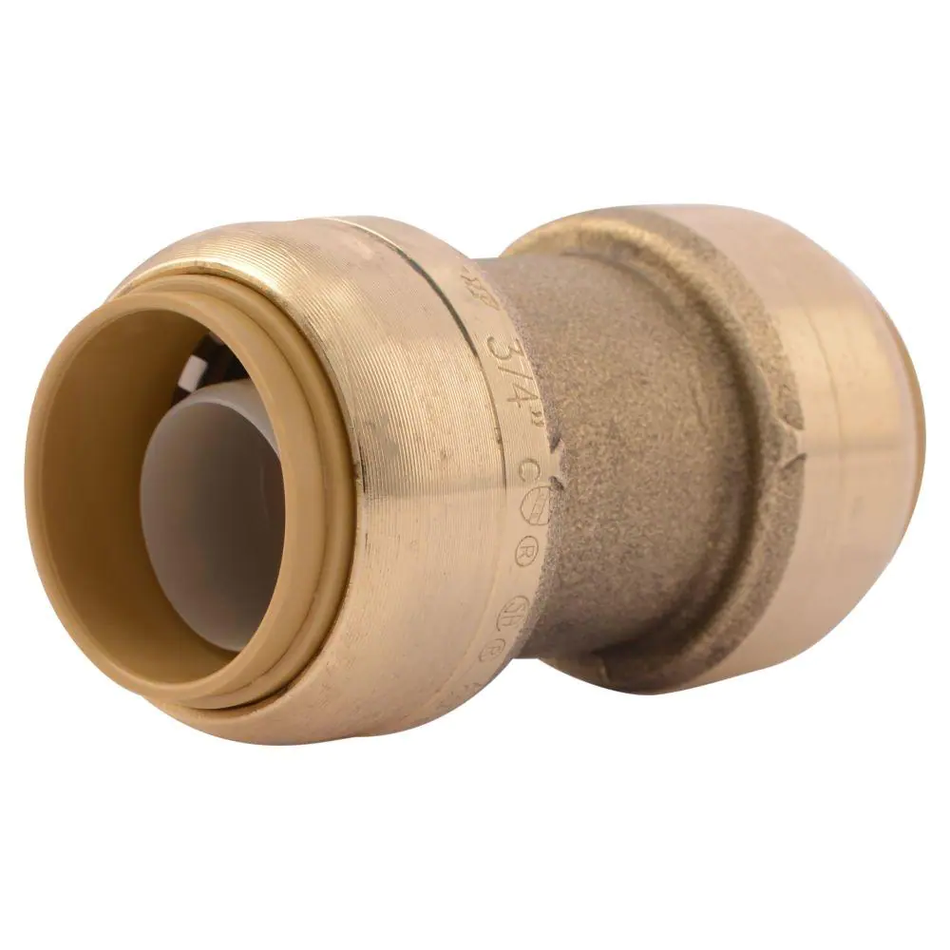 Sharkbite 3/4 in. Push-to-Connect Brass Coupling Fitting