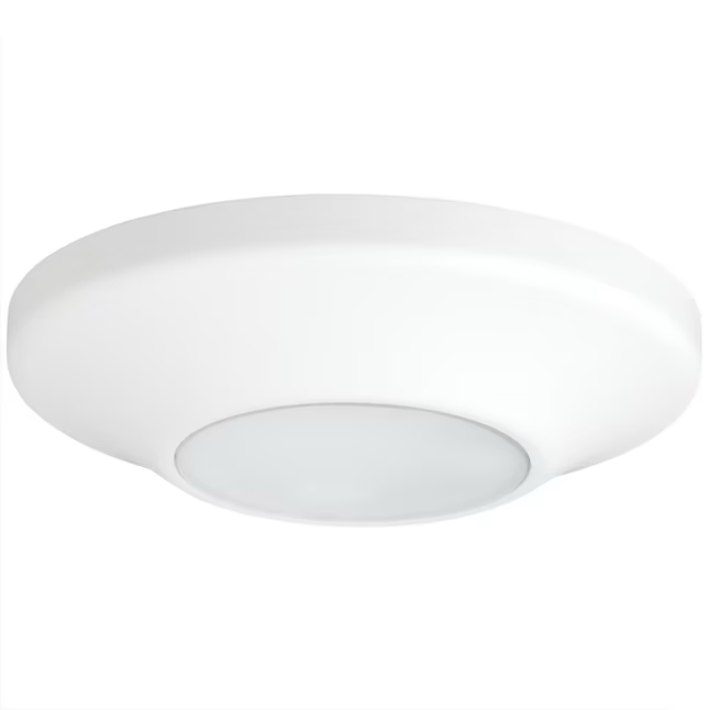 Progress Lighting 1-Light 5.63-in White LED Flush Mount Light ENERGY STAR