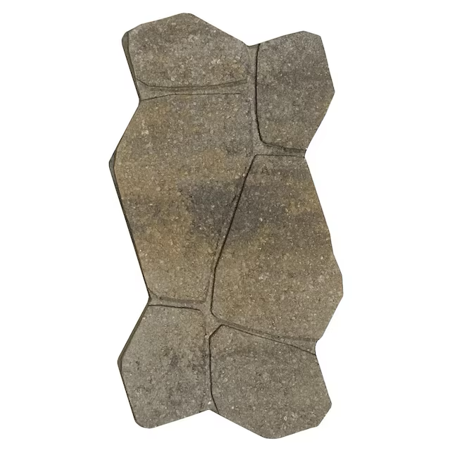 Oldcastle 24.1-in L x 13-in W x 2-in H Irregular Victorian Concrete Patio Stone