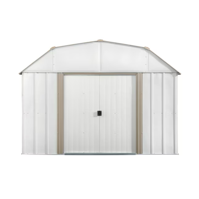 Arrow 10-ft x 14-ft Lexington Galvanized Steel Storage Shed