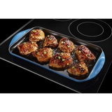 Maytag 30-in 4 Elements Smooth Surface (Radiant) Stainless Steel Electric Cooktop